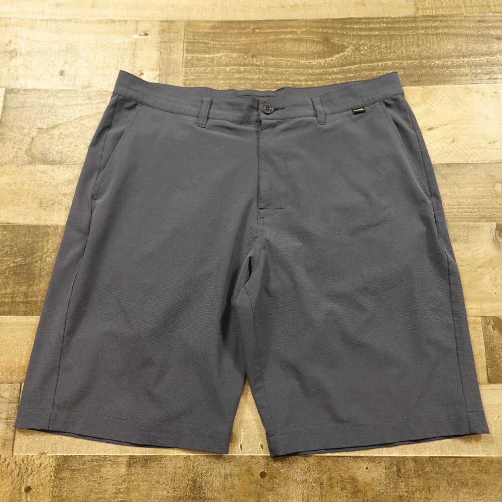 Travis Mathew wanderlust short men's 36 mood indigo 10" inseam blue